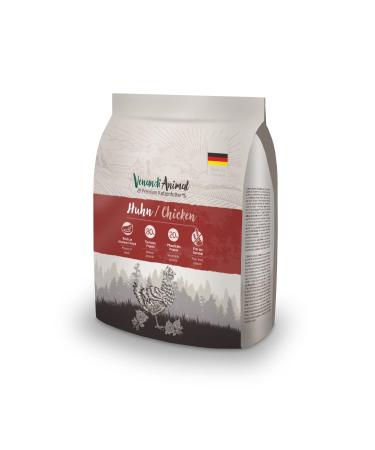Venandi Animal Premium Cat Food Chicken with Plenty of Fresh Poultry Dry Food Grain-Free Pack of 1 (1 x 300 g) Chicken 300 g (Pack of 1)