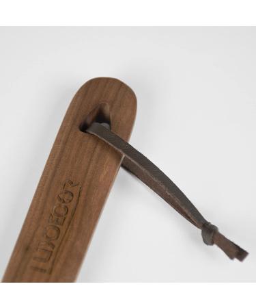 Luxdecor 24in Long Handle Wooden Shoe Horn for Men & Women - Walnut (Natural) - Shoe Helper for Seniors & Kids - Buy Online on SooperMarket.com