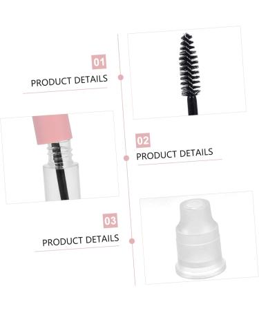 BELLIFFY 10pcs Mascara Empty Tube Eyelash Cream Tube Transparent Eyelash Tube Mascara Tube Empty Plastic - Buy Online on SooperMarket.com