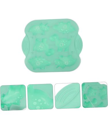 ABOOFAN Cake Mold Silicone Molds Cookie Silicone Gummy Molds Animal Rice Mold for Baking Ice Mold Platinum 22.1X19.3X2.6CM Green - Buy Online on SooperMarket.com