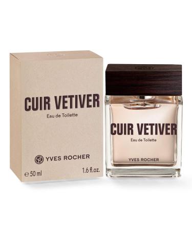 Yves Rocher Eau de Toilette for Men - Cuir vetiver 50 ml./1.7 fl.oz. - Buy Online on SooperMarket.com