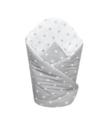 Baby Swaddle Wrap Blanket/Newborn Cotton Swaddling Sleeping Bag 0 to 3 Months (Big Stars) 21