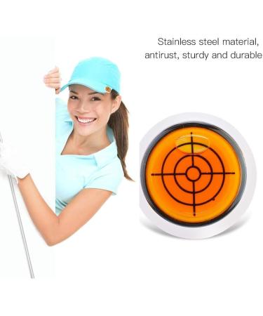 Golf Hat Clip with Detachable Magnetic Ball Marker - Orange | 5 Color Options | Golf Accessory - Buy Online on SooperMarket.com