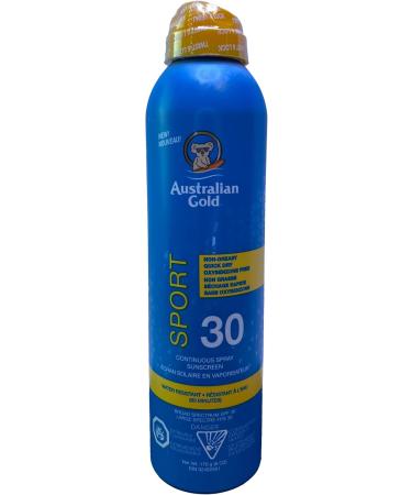 Australian Gold Spf 30 Continuous Spray Sport 177 Milliliters - Buy Online on SooperMarket.com
