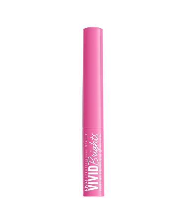NYX Vivid Brights Liquid Liner - Don't Pink Twice 08 - Smear-Resistant Eyeliner - Buy Online on SooperMarket.com