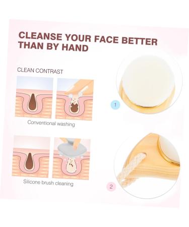 Premium Face Cleansing Brush & Massager | Deep Cleaning Tool for Home Facial Care - Pore & Makeup Removal - Buy Online on SooperMarket.com