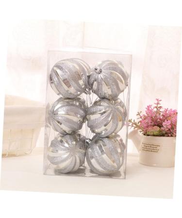 Cabilock 12 Pcs Christmas Hanging Balls Shatterproof Christmas Balls Christmas Ball Pendant Snowball Prom - Buy Online on SooperMarket.com