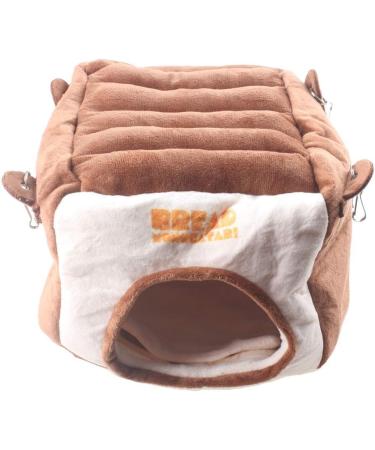 emours Small Animal Warmly House Cage Hanging Bed with Bed Mat for Chinchilla Guinea pigs Squirrel and Other Similar Size Animals Large - Buy Online on SooperMarket.com