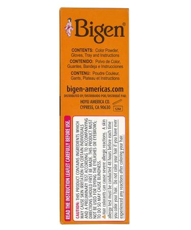 Bigen Permanent Powder Hair Color 46 Light Chestnut - Pack of 8 | International Shipping Available - Buy Online on SooperMarket.com