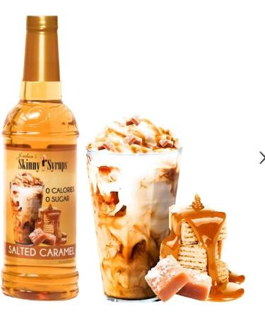 Salted Caramel- Jordan's Skinny Syrups - Buy Online on SooperMarket.com