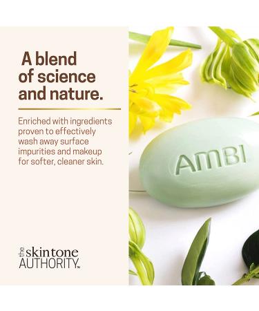 Ambi Complexion Cleansing Bar Soap 3.5 oz - Pack of 10 | Gentle Skin Cleanser - Buy Online on SooperMarket.com