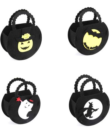 oueyfer Pack of 4 Portable Treat Baskets with Handles Portable for Biscuits Snacks Snacks Treats Treats Carry Bags Treat Baskets for Women and Adults Sweets - Buy Online on SooperMarket.com