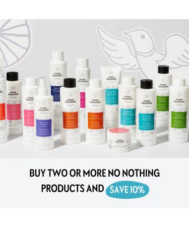 No Nothing Sensitive Moisture Shampoo - Fragrance Free, Hypoallergenic, Paraben Free, Vegan - Ideal for Dry and Normal Hair, Sensitive Scalp and Skin - 10.15 oz - Buy Online on SooperMarket.com
