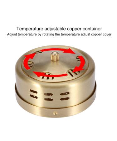Portable Moxa Box - Pure Copper Moxa Stick Burner for Acupuncture Points | International Shipping - Buy Online on SooperMarket.com