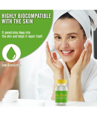 COCO-CAPRYLATE Liquid 100g - Emollient for DIY Skin Body & Hair Care | Perfect for Shower Products & Shampoos - International Shipping Available - Buy Online on SooperMarket.com