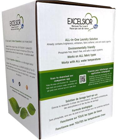 Excelsior Laundry Detergent with Stain Remover - Eco-Friendly & Biodegradable 3L - Fresh Scent for All Washers - Buy Online on SooperMarket.com