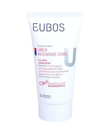 Eubos 5% Urea Hand Cream 75ml - Dermatologically Tested | Intensive Hydration for Dry Skin | Special Care Cream - Buy Online on SooperMarket.com