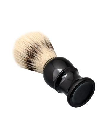 harayaa Hair Shaving Brush Synthetic Bristles Professional Total Height 9.5 Cm