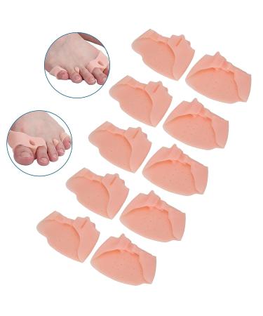 5 Pairs Soft Gel Toe Separator Spacers for Bunion Valgus Correction - Buy Online on SooperMarket.com