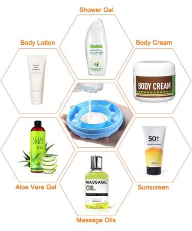 Surenhap Massager Back Brush - Best Shower Cleaning Scrubber for Back Creams & Lotions | International Shipping Available - Buy Online on SooperMarket.com