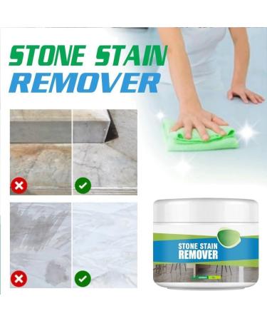 Marble Stone Platform Cleaning Powder Stone Stain Remover Stone Cleaning Powder Cleaner and Polish for Marble Quartz Frosted Strong Oil Removal for Marble Granite Tile (3Pcs) - Buy Online on SooperMarket.com