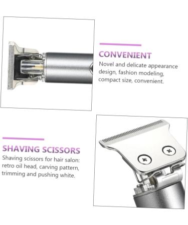 FRCOLOR 1 Set Special Carving Clippers Electric Trimmer Grooming Electric Electric Shaver Men Razors Shaver for Men USB Charging Trimmer Cutting Tool 14.7X2.4X2.4cm Silver - Buy Online on SooperMarket.com