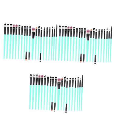 Baluue 60 Pcs Eyeshadow Tools Kit Para Pesta as Shadow Eye Shadow Brush Eyelash Eye Shadow Brush Size 1x3pcs As Shownx3pcs