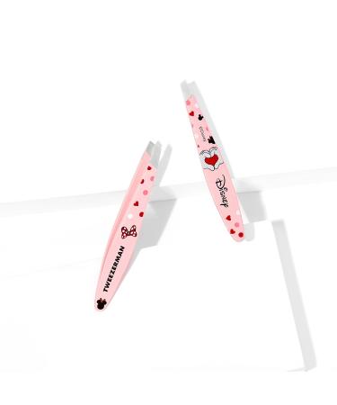 TWEEZERMAN Disney Minnie Mouse Bowtiful Brows Mini Tweezers - Slanted Amazon Exclusive for Perfect Brows | International Shipping Available - Buy Online on SooperMarket.com