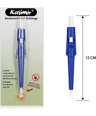 Kasimir Tick Removal Tool with Light Loops - Safe & Reliable Alternative to Tick Tweezers for All Sizes - Buy Online on SooperMarket.com