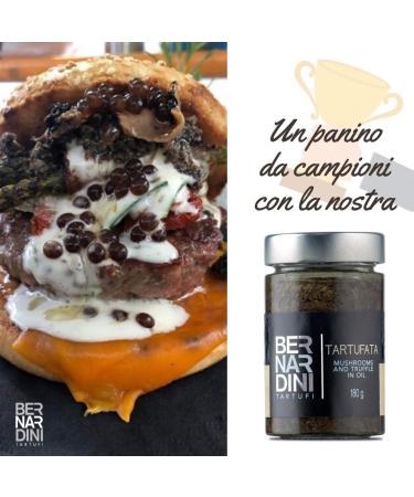 BERNARDINI TARTUFI Tartufata Mushrooms Truffles & Olives 6.5oz: Premium Italian Truffle Spread - Buy Online on SooperMarket.com