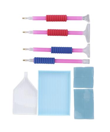 Rhinestone Painting Accessories Professional Nail Art Dotting Tool Practical with Rhinestone Dotting Pen for Nail Salon