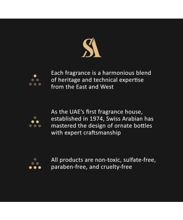 Swiss Arabian Shaghaf Oud Tonka - Vanilla Perfume with Warm Amber Fragrance - Earthy and Woody Allure - Enchanting Fusion of Arabic Perfume - 2.5 oz - Buy Online on SooperMarket.com