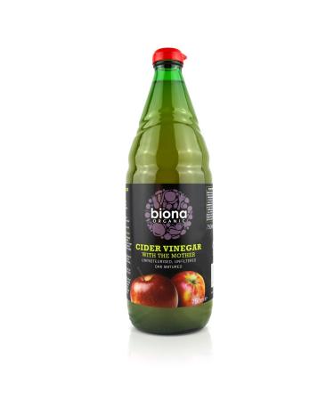 Biona Organic Cider Vinegar 750ml Apple Honey Cider Vinegar 750ml
