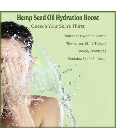 Natural Born Oils Hemp Seed Oil 4oz - Organic Cold-Pressed High in Vitamins & Minerals for Skin and Hair Revitalization - Buy Online on SooperMarket.com