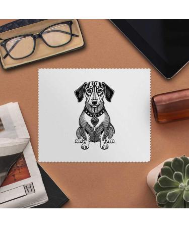 Buy 2 x Dachshund Dog Microfiber Cleaning Cloths - Ultra-Absorbent Lint-Free | Perfect for Pet Lovers - International Shipping Available - Buy Online on SooperMarket.com