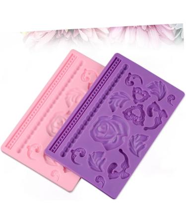 HOMSFOU 3pcs Chocolate Silicone Molds Ice Chips Candy Ice Cube Silicone Molds Cookie Cookie Mold Silicone Ice Cube Molds Biscuit Cutters Jellybeans Candy Bakeware Fondant Mold Cake mediumx3pcs As Shownx3pcs - Buy Online on SooperMarket.com