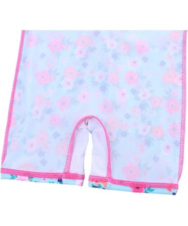 HUAANIUE Baby Girls Zipper Swimsuit | UPF 50+ Sun Protection | 2-3 Years | Littleflower Swimwear - Buy Online on SooperMarket.com