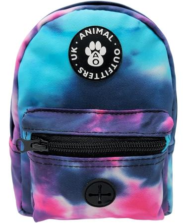 Animal Outfitters UK Tie Dye Waterproof Dog Backpack Saddlebag | Saddlebag | Harness | Adjustable Harness | For Small or Large Dogs | Hiking - Buy Online on SooperMarket.com