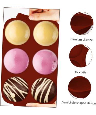 IMIKEYA 1pc Silicone Cake Mold Silicone Cupcake Round Baking Pan Cheesecake Pan Cheesecake Cupcakes Silicone Chocolate Mold Hot Chocolate Mould Household Food Grade Silicone Baking Tools - Buy Online on SooperMarket.com