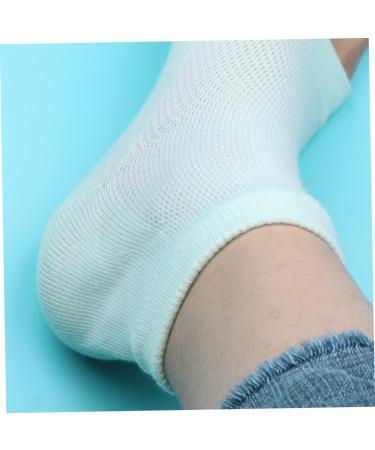 FOMIYES 2 Pairs Features Socks for Women Silicone Socks Moisturizing Heel Sleeve Foot Moisturising Socks Cracked Heel Plantar Sock Non Skid Socks Spa Socks Miss Lotion Foot Socks - Buy Online on SooperMarket.com