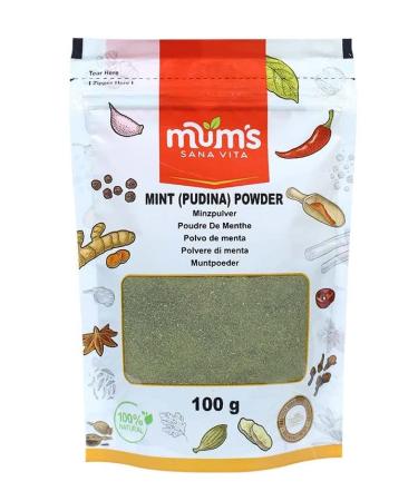 Mum's Premium Peppermint Herb Powder Seasoning (Mint - Pudina Powder) 100g