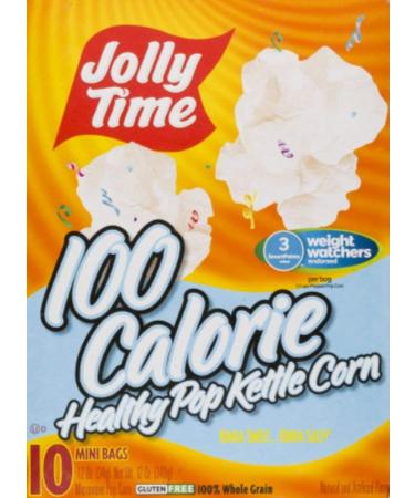 Jolly Time 100 Calorie Healthy Pop Kettle Corn, 10 count, 12 oz