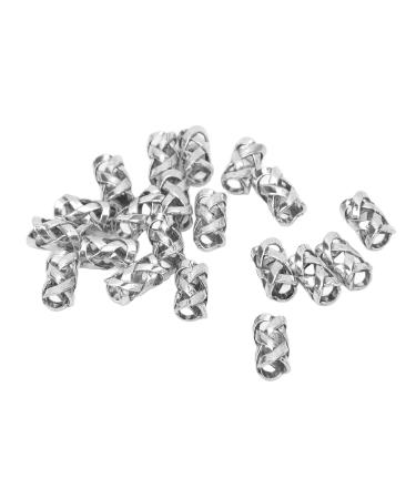 20pcs Vintage Hair Beads Accessories - Smooth Surface Beard Beads for Women | Free Styling & Wide Use - Buy Online on SooperMarket.com