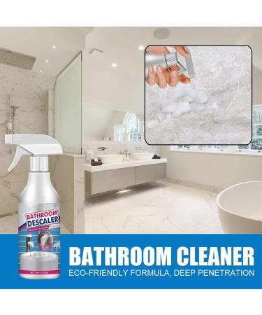 60ml Bathroom Descaler Spray Stubborn Stains Cleaner Bathroom Descaler Spray Bathroom Descaler Cleaner All Purpose Bubble Cleaner Foam Spray (2PC) - Buy Online on SooperMarket.com