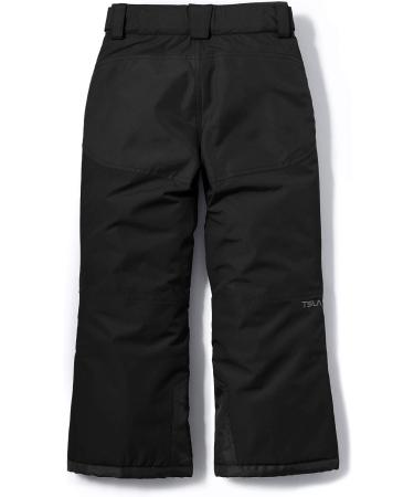 TSLA Youth Winter Cargo Snow Pants | Waterproof Insulated Ski Bottoms - Black (Size 12) - Buy Online on SooperMarket.com
