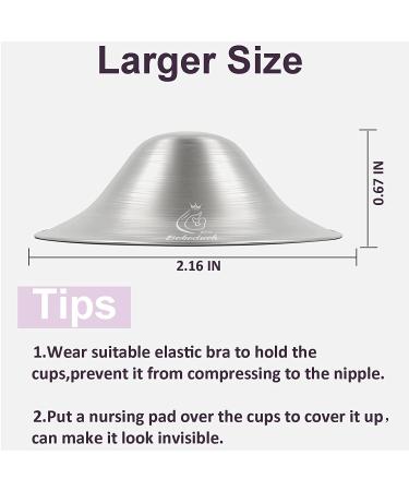 Nipple Shields for Nursing Newborn - Trilaminate 999 Silver Nursing Cups Soothe and Protect Your Nursing Nipple  Newborn Essentials Must Haves Nipple Pads  Nipple Covers Protector for Breastfeeding Trilaminate 999 Silver Xâ¦ - Buy Online on SooperMarket.com