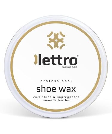 Lettro Shoe Wax 100ml - Professional Quality Polish for Smooth Leather - Dark Brown 106 - Buy Online on SooperMarket.com