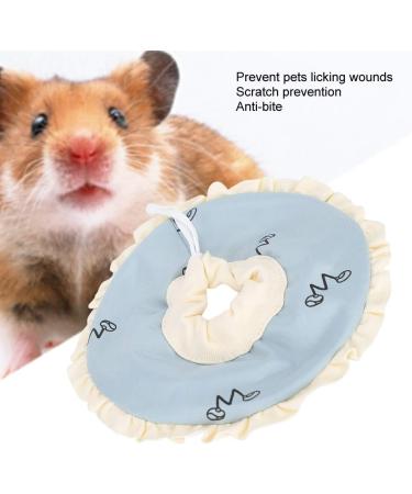 Buy DERCLIVE Small Pet Elizabeth Collar - Protective Circle Nursing Ring for Guinea Pig Rabbit Sugar Glider - Pink/Blue - L. Blue - Ideal for International Shipping - Buy Online on SooperMarket.com