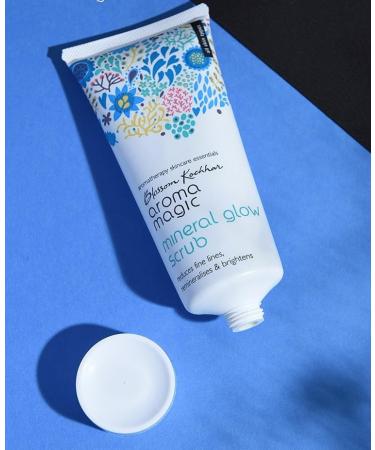 Aroma Magic Mineral Glow Face Scrub - Dead Skin Exfoliator & Deep Moisturizing Facial Scrub for Soft Hydrated Skin | 200ml - International Shipping Available - Buy Online on SooperMarket.com