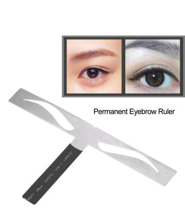Buy Eyebrow Lineal Stencil | Three-Point Positioning Tool for Perfect Eyebrows | Semi-Permanent Makeup Accessories - Buy Online on SooperMarket.com